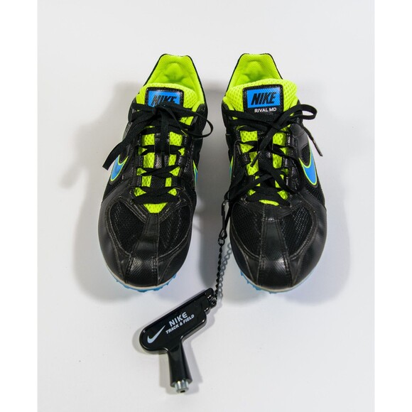 Men's Nike Zoom Rival MD 468648-041 Multi Track Field Spikes Sneakers Shoes Sz 8 - Picture 1 of 8
